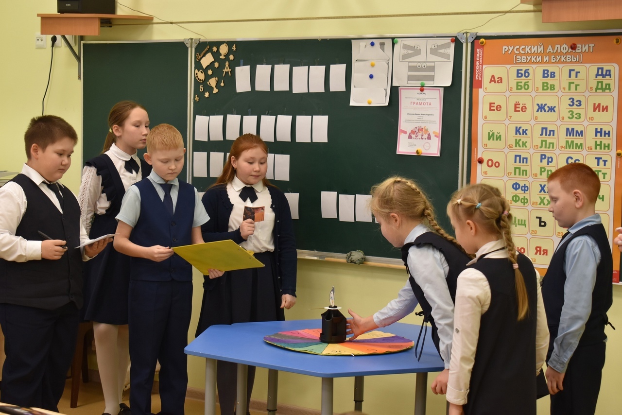 Очень насыщенно проходит неделя русского языка в начальной школе!.